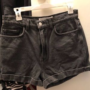 American Apparel Jean Shorts